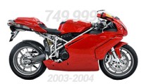 03-04 Ducati 749 999 Carénages