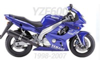 98-07 YZF600 Carénages