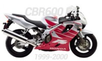 99-00 CBR600 F4 Carénages