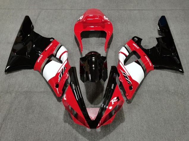 00-01 Rouge & Noir R1 Carénage Moto 00-01 Rouge & Noir R1 Carénage Moto