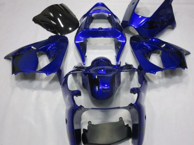 00-02 Bleu Métallisé ZX6R Carénage Moto