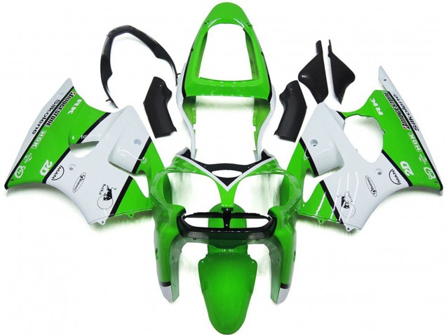 00-02 Kit Gloss Vert Clair ZX6R Carénage Moto 00-02 Kit Gloss Vert Clair ZX6R Carénage Moto
