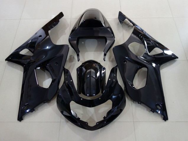 00-02 Noir Brillant GSXR 1000 Carénage Moto 00-02 Noir Brillant GSXR 1000 Carénage Moto