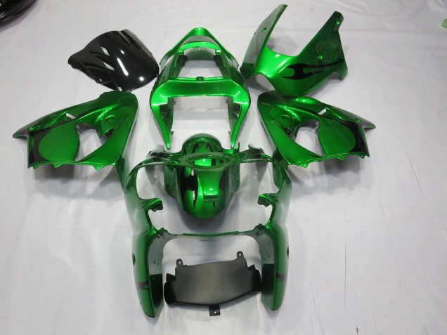 00-02 Vert ZX6R Carénage Moto 00-02 Vert ZX6R Carénage Moto