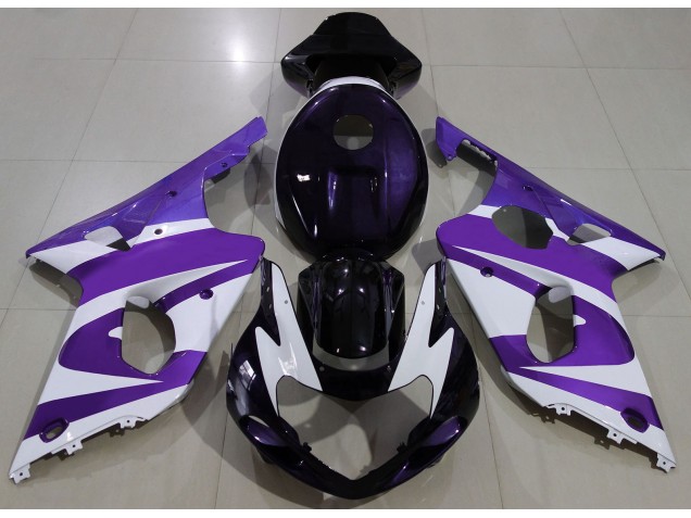00-02 Violet Foncé GSXR 1000 Carénage Moto 00-02 Violet Foncé GSXR 1000 Carénage Moto