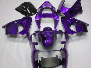 00-02 Violet Métallisé ZX6R Carénage Moto