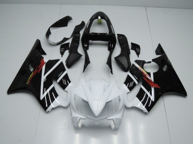 01-03 Blanc Brillant & Noir CBR600 F4i Carénage Moto