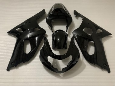 01-03 Noir Brillant GSXR 600-750 Carénage Moto