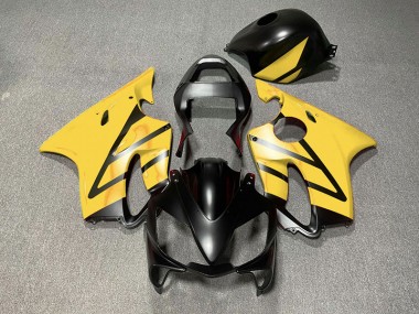01-03 Noir Mat & Jaune CBR600 F4i Carénage Moto