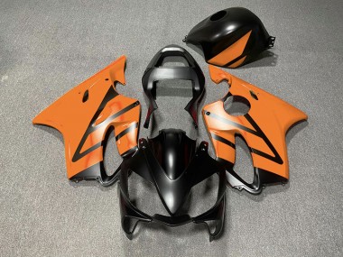 01-03 Noir Mat & Orange CBR600 F4i Carénage Moto