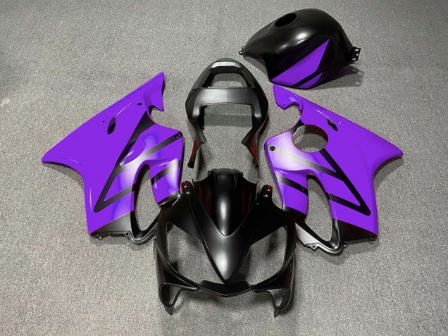 01-03 Noir Mat & Violet CBR600 F4i Carénage Moto