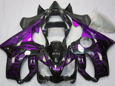 01-03 Violet Flamme CBR600 F4i Carénage Moto