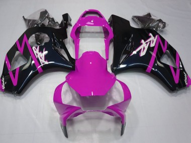 02-03 Noir Brillant & Rose CBR954RR Carénage Moto