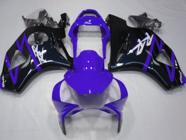 02-03 Noir Brillant & Violet CBR954RR Carénage Moto