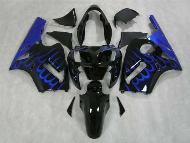 02-05 Flamme Bleue ZX12R Carénage Moto