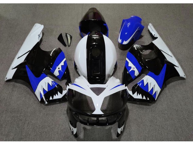 02-05 Requin Bleu ZX12R Carénage Moto 02-05 Requin Bleu ZX12R Carénage Moto