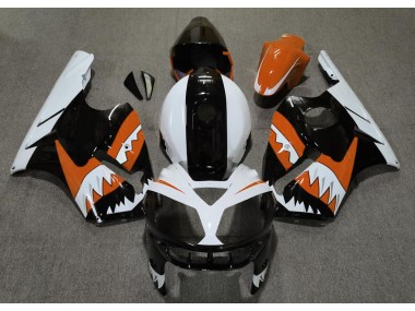02-05 Requin Orange ZX12R Carénage Moto