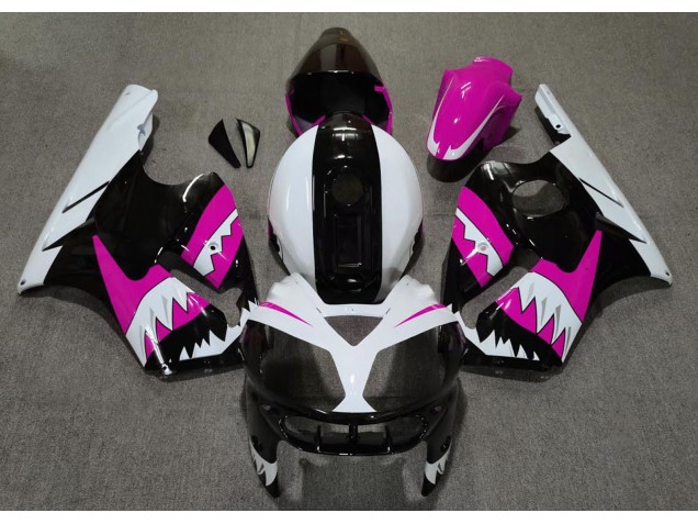 02-05 Requin Rose ZX12R Carénage Moto 02-05 Requin Rose ZX12R Carénage Moto
