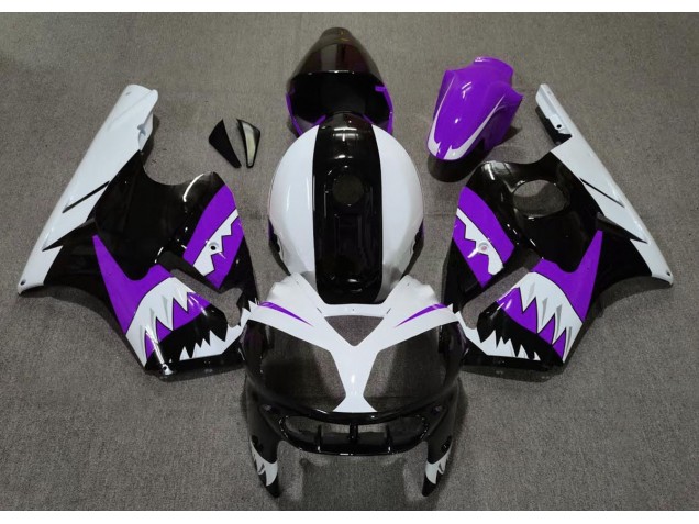 02-05 Requin Violet ZX12R Carénage Moto 02-05 Requin Violet ZX12R Carénage Moto
