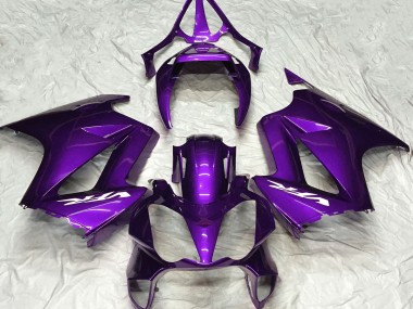 02-12 Plaine Violet Foncé VFR800 Carénage Moto