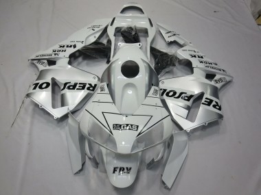 03-04 Argent Blanc Repsol CBR600RR Carénage Moto