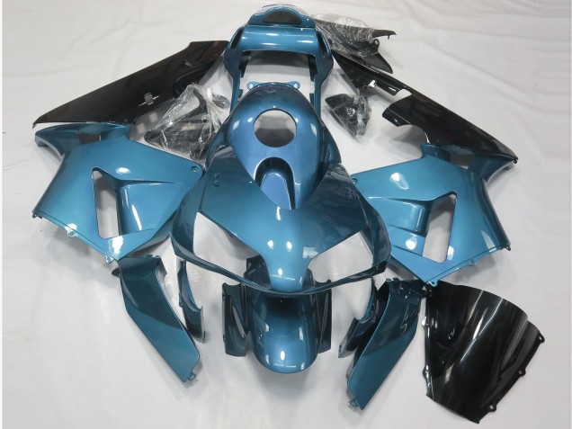 03-04 Bleu Clair Brillant CBR600RR Carénage Moto 03-04 Bleu Clair Brillant CBR600RR Carénage Moto