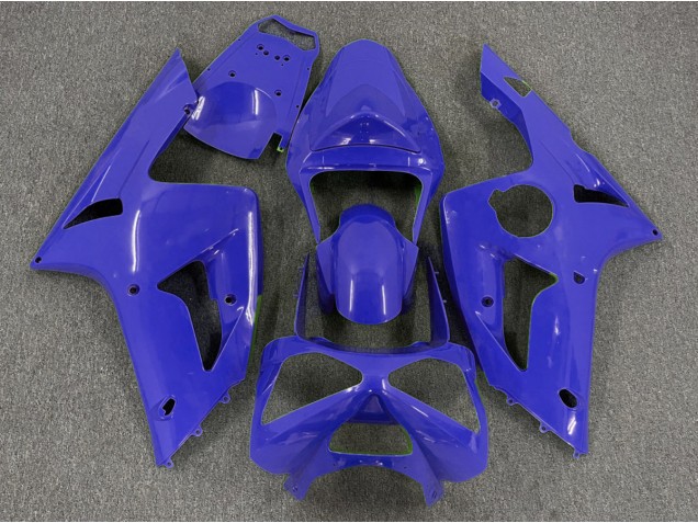 03-04 Bleu Foncé Uni ZX6R Carénage Moto 03-04 Bleu Foncé Uni ZX6R Carénage Moto