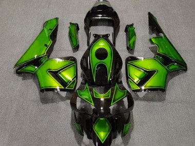 03-04 Conception Spéciale Vert CBR600RR Carénage Moto