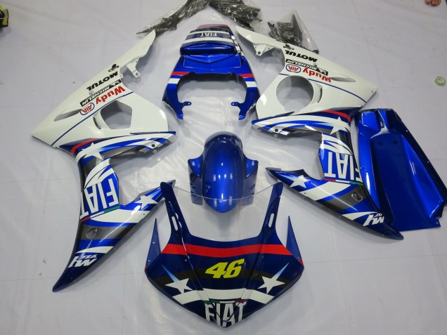 03-04 Fiat Étoile R6 Carénage Moto 03-04 Fiat Étoile R6 Carénage Moto