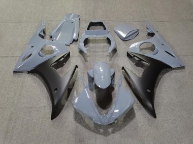 03-04 Gris & Noir Mat R6 Carénage Moto