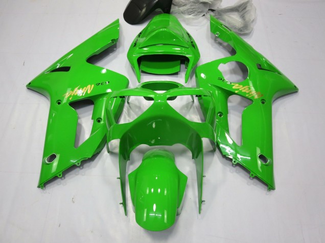 03-04 Ninja Vert ZX6R Carénage Moto 03-04 Ninja Vert ZX6R Carénage Moto