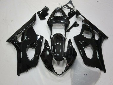 03-04 Noir Brillant GSXR 1000 Carénage Moto