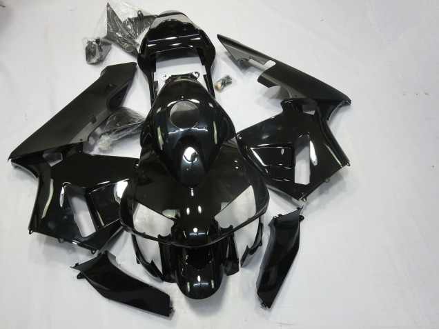 03-04 Noir Brillant & Mat CBR600RR Carénage Moto 03-04 Noir Brillant & Mat CBR600RR Carénage Moto