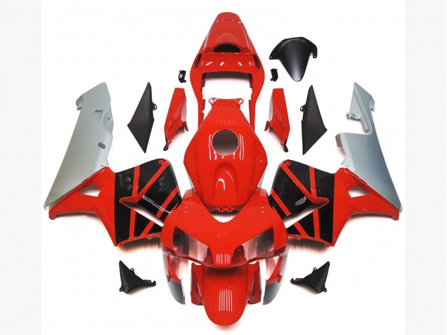 03-04 OEM Style Rouge CBR600RR Carénage Moto 03-04 OEM Style Rouge CBR600RR Carénage Moto