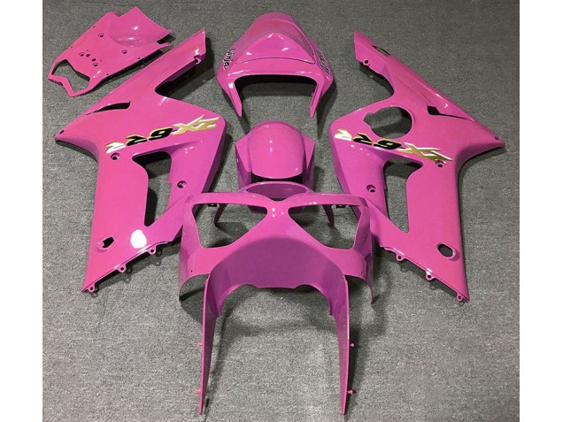 03-04 Rose Brillant ZX6R Carénage Moto 03-04 Rose Brillant ZX6R Carénage Moto