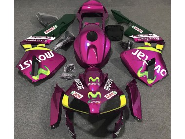 03-04 Rose Vif Movistar CBR600RR Carénage Moto