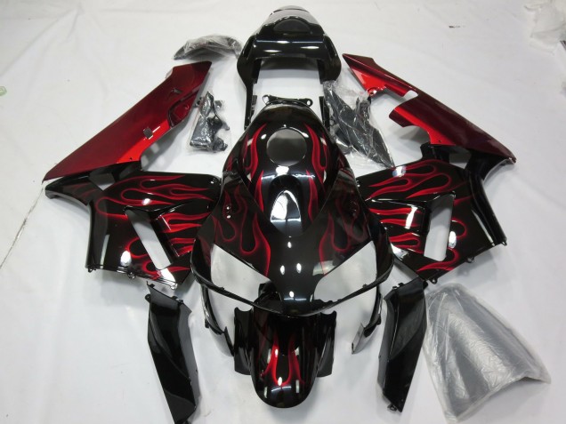 03-04 Rosso Fiamma CBR600RR Carénage Moto 03-04 Rosso Fiamma CBR600RR Carénage Moto