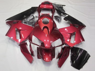 03-04 Rouge Bonbon Brillant CBR600RR Carénage Moto
