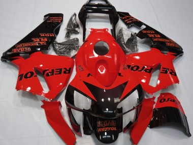 03-04 Rouge Brillant Repsol CBR600RR Carénage Moto