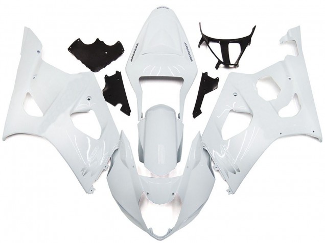 03-04 Style Blanc Brillant Uni GSXR 1000 Carénage Moto 03-04 Style Blanc Brillant Uni GSXR 1000 Carénage Moto