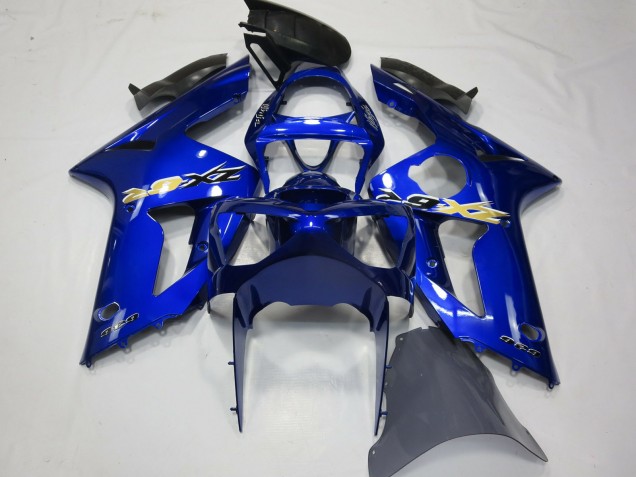 03-04 Style Bleu OEM ZX6R Carénage Moto 03-04 Style Bleu OEM ZX6R Carénage Moto