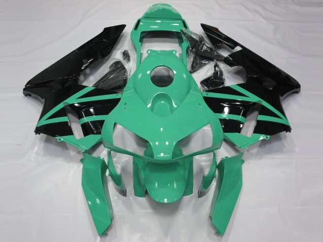 03-04 Vert Menthe Brillant CBR600RR Carénage Moto 03-04 Vert Menthe Brillant CBR600RR Carénage Moto