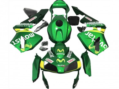 03-04 Vert Movistar CBR600RR Carénage Moto