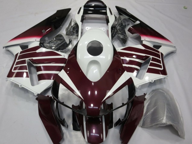 03-04 Violet & Blanc CBR600RR Carénage Moto 03-04 Violet & Blanc CBR600RR Carénage Moto