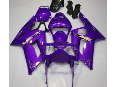 03-04 Violet Brillant ZX6R Carénage Moto