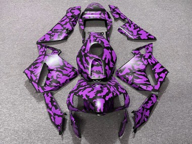 03-04 Violet Camouflage CBR600RR Carénage Moto