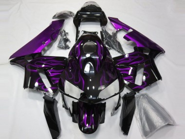 03-04 Violet Flamme CBR600RR Carénage Moto