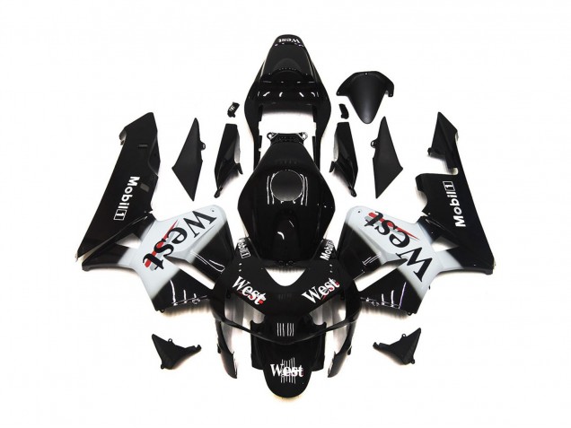 03-04 West Mobil 1 CBR600RR Carénage Moto 03-04 West Mobil 1 CBR600RR Carénage Moto