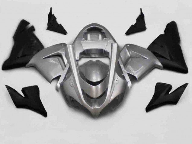 04-05 Argent Noir ZX10R Carénage Moto 04-05 Argent Noir ZX10R Carénage Moto