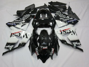 04-05 Blanc West ZX10R Carénage Moto